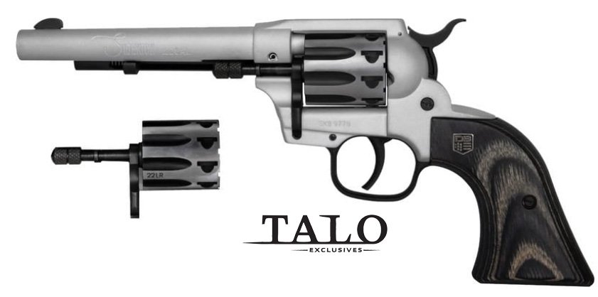 DB SIDEKICK .22 LR/22M 5.5" Slvr/Blk 9rd TALO