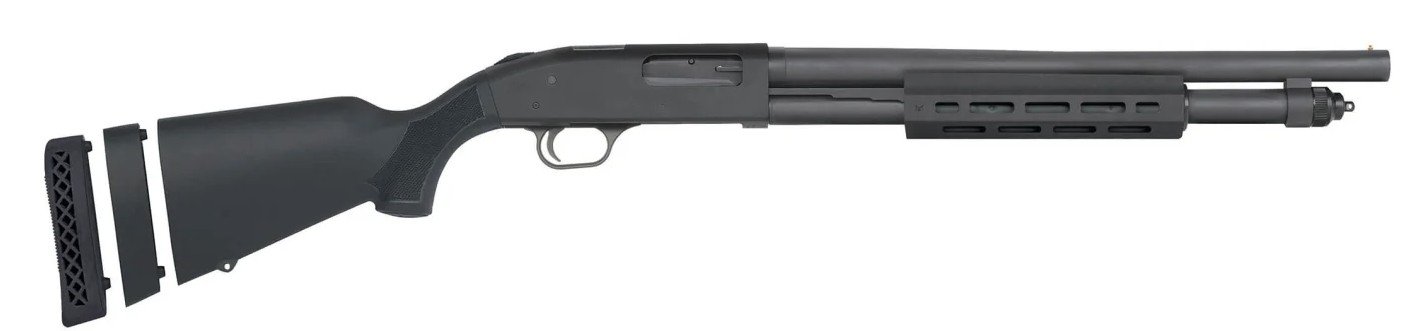 590A1 12 Gauge 18.5" 3" OR TB Blk 6rd