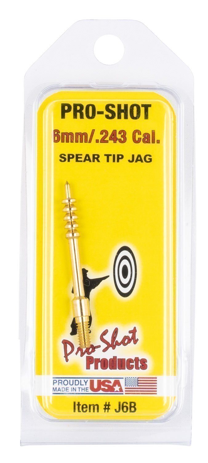 Pro-Shot J6B Jag  6mm Rifle #8-32 Thread Spear Tip Brass