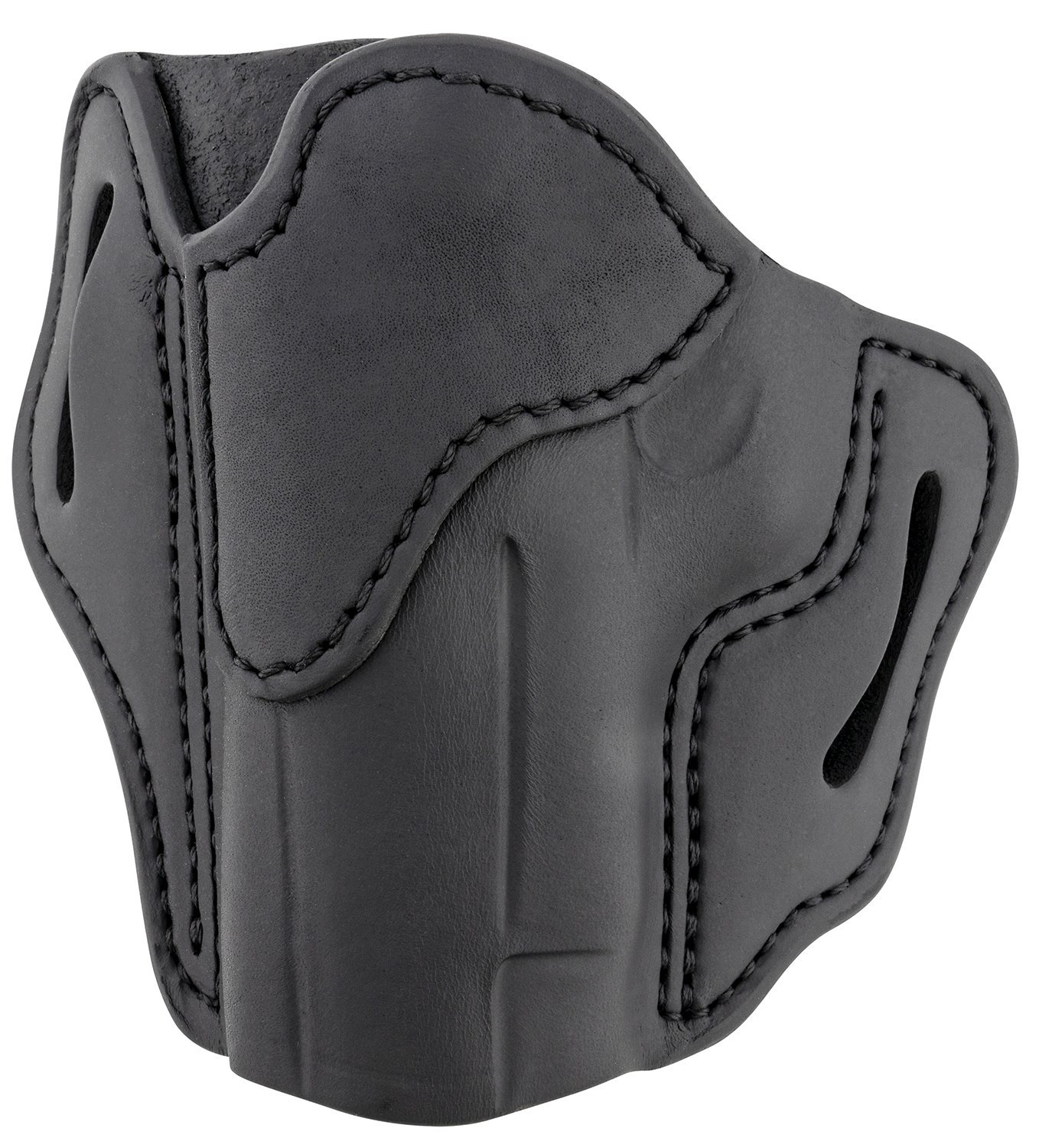 1791 Gunleather ORBH23SBLL BH2.3 Optic Ready OWB Size 2.3 Stealth Black Leather Belt Slide Compatible w/Glock 17/S&W M&P Shield Left Hand