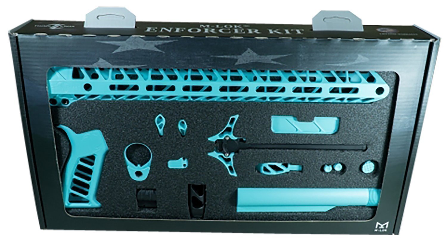 Timber Creek Outdoors TCOEKRE Enforcer Complete Build Kit Robin's Egg Blue for AR-15