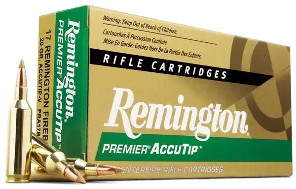 REMINGTON PRA17FB 17 REMINGTON FIREBALL 20GR ACCUTIP-V 20 RD/BX 10 BX/CS - Image 4