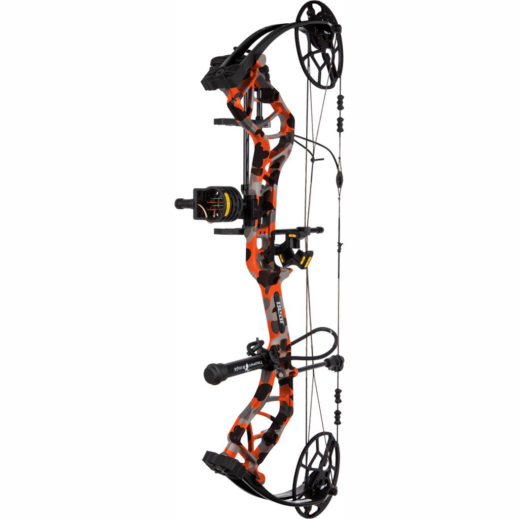 Bear Legit MAXX RTH Bow Package Fred Bear Fire/Black 70 lbs. RH - Image 2