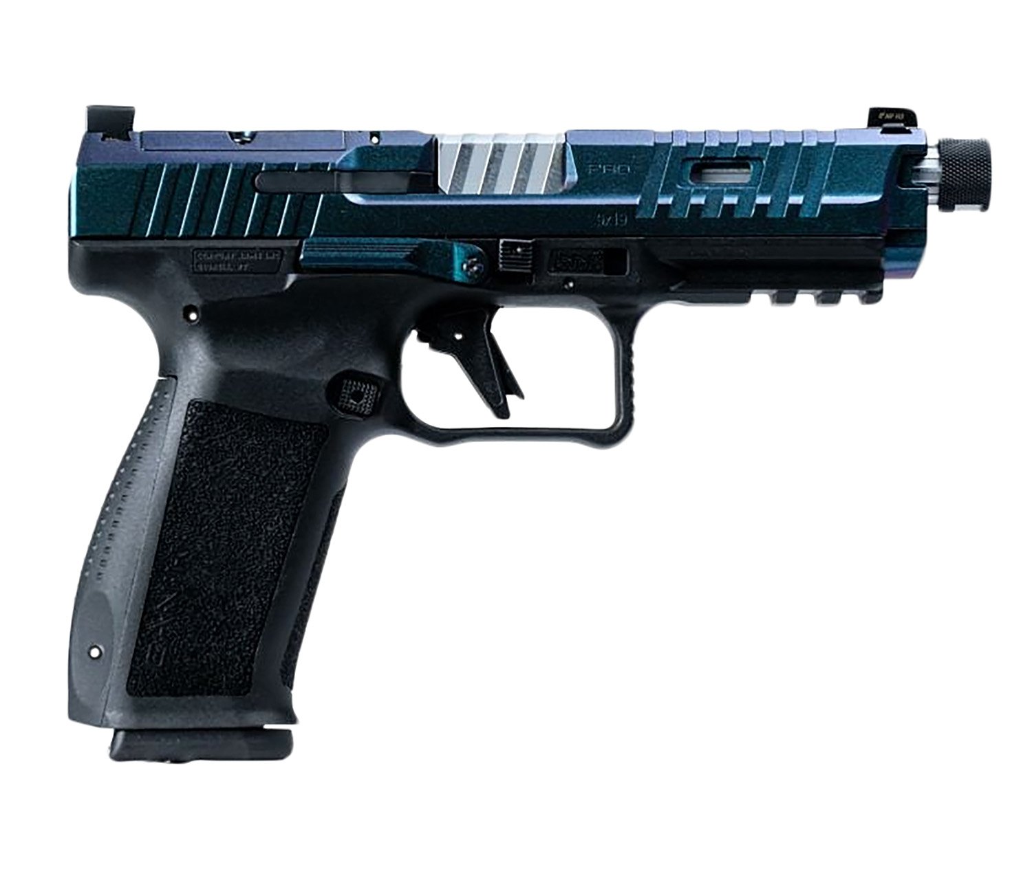 CIA HG8342SB-N   METE SFT PRO 9MM 5 18R STGRY/BLK