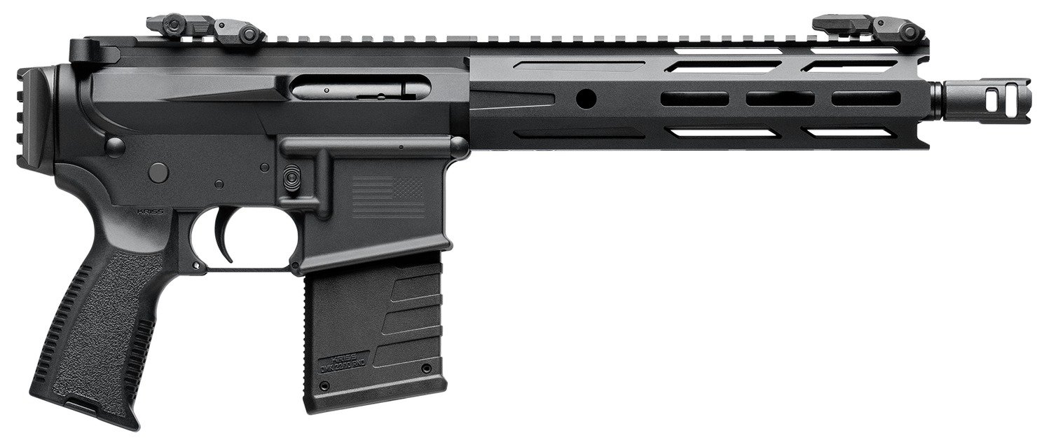 Kriss USA DM22P26BL10 DMK22P 22 LR 10+1 10.50" Black Threaded Barrel, Matte Black Picatinny Rail Receiver, Picatinny Rail Rear, Black Polymer Grip
