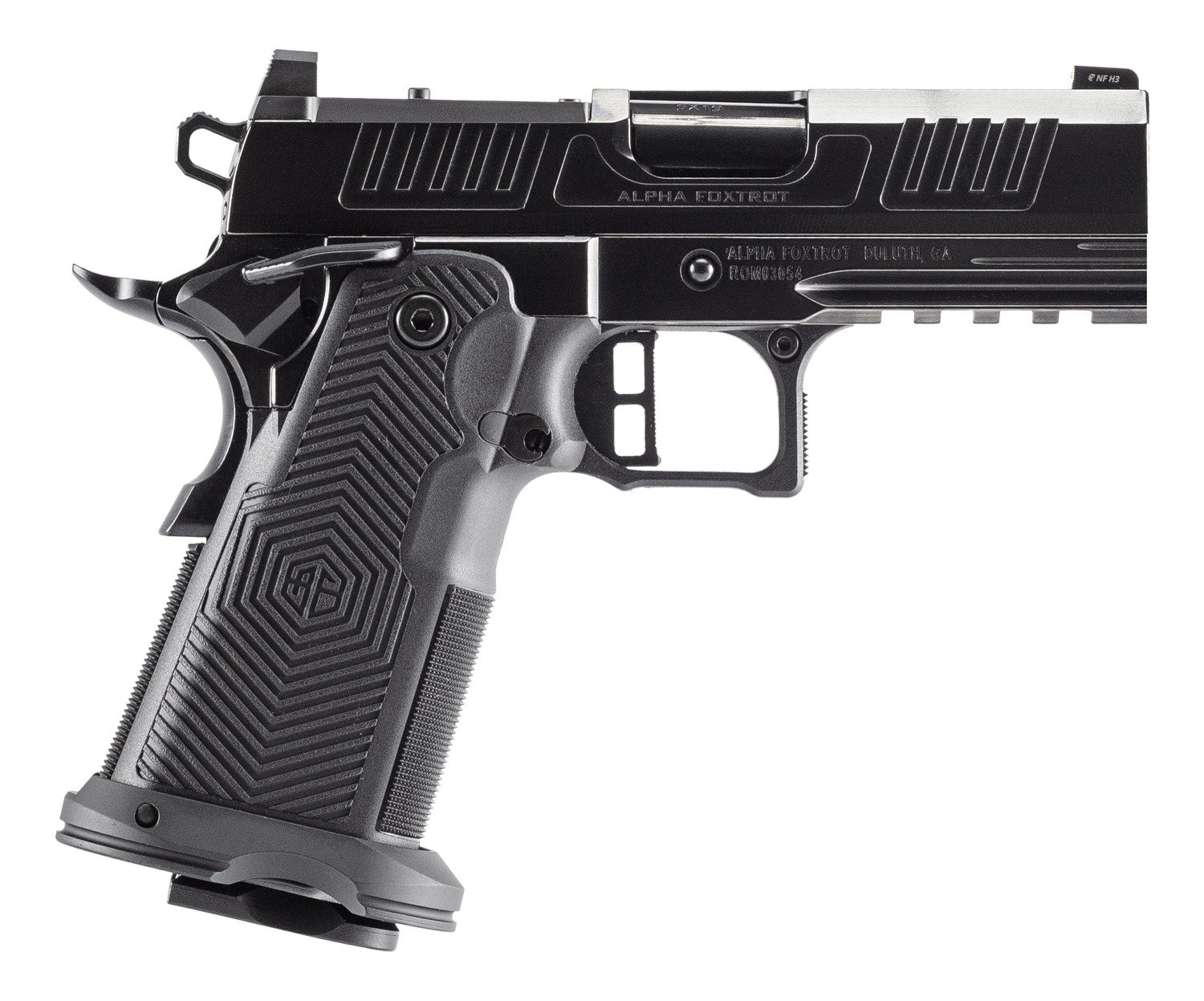 Alpha Foxtrot AA39X1QID-PDBK19 AF1911 Romulus 9mm Luger 3.50"