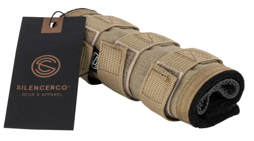 SILENCERCO SUPPRESSOR COVER 6" FDE HIGH TEMPERATURE