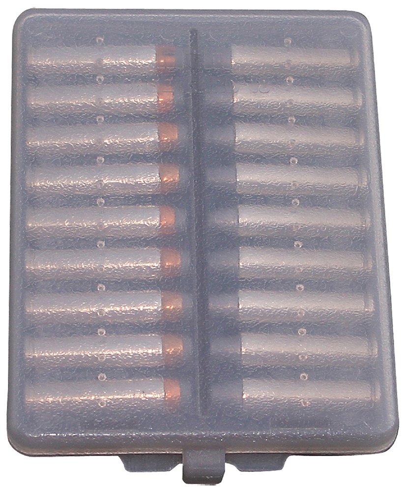 MTM Case-Gard W183841 Ammo-Wallet Handgun Multi-Caliber 18rd Clear Smoke Polymer