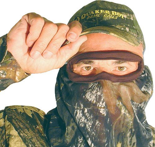 QUAKER BOY FACE MASK BANDITO - ELITE 3/4 MO BOTTOMLAND