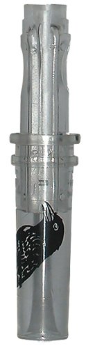 Haydel's Game Calls TC87 Triple Tone  Open Call Crow/Hawk Sounds Attract Turkeys, Clear Acrylic