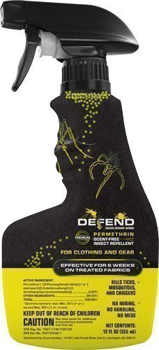 DDW DEFEND PERMETHRIN 12OZ - CLOTHING SPRAY