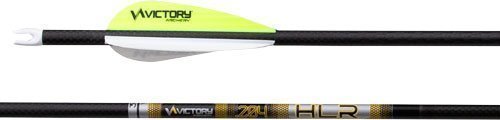 VICTORY ARCHERY HLR ELITE - 350 ARROW FLETCHED 6PK