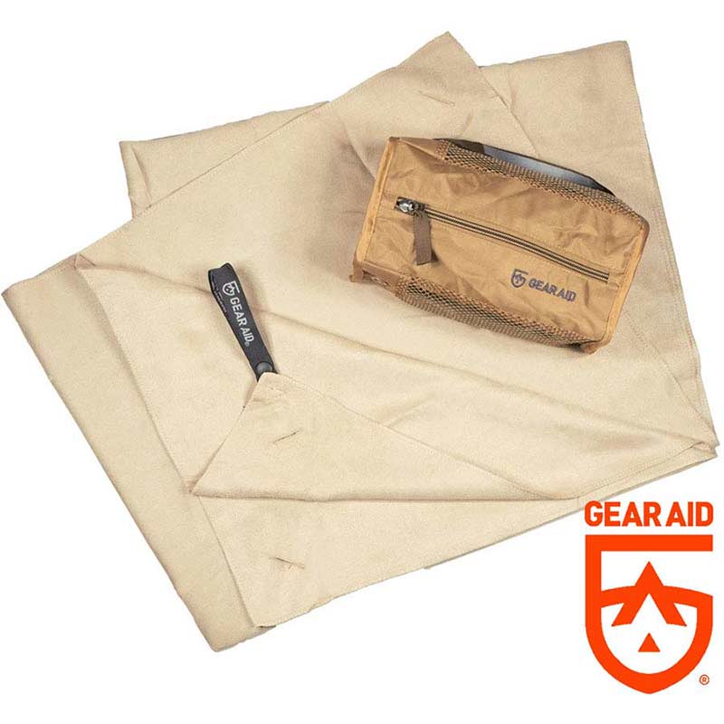 Tactical Ultra Compact Microfiber Towel Extra Large Sand