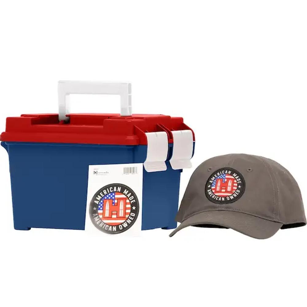 Hornady American Gunner Rifle Ammunition .308 Win 155gr BTHP 2700 fps 250/ct Loose Ammo Can with Hat/Sticker