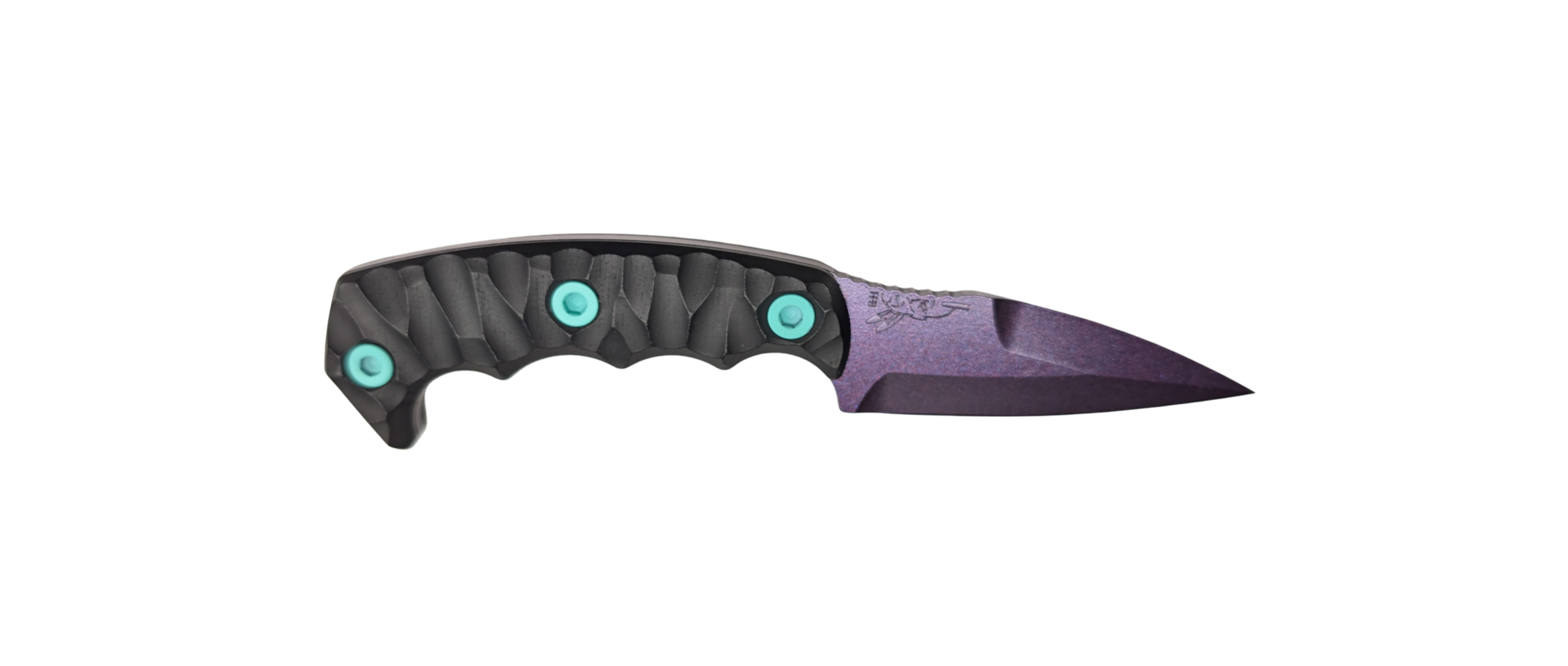 HALF FACE BLADES HUMINT COSMIC 3" BLADE, 8"OA, CPM S45VN STEEL, MICARTA GRIP