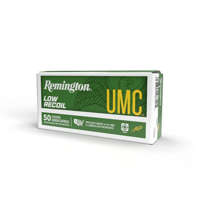 REMINGTON UMC 9MM LGR 115GR MP 250RD/BX 4BX/CS
