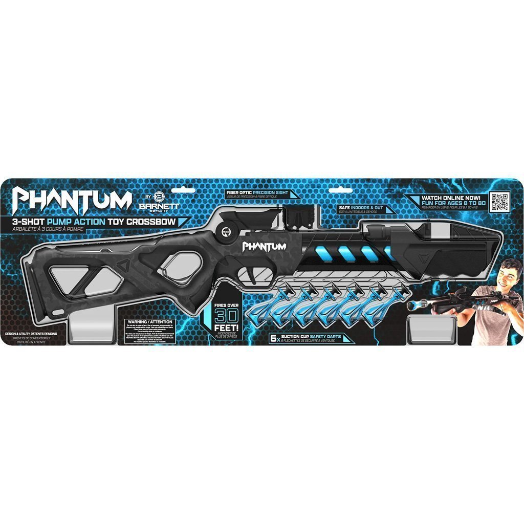 Barnett Phantum Toy Crossbow Black/Blue