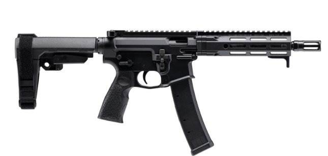 PCC Pistol 9mm 8.3" MLOK TB Blk 30rd