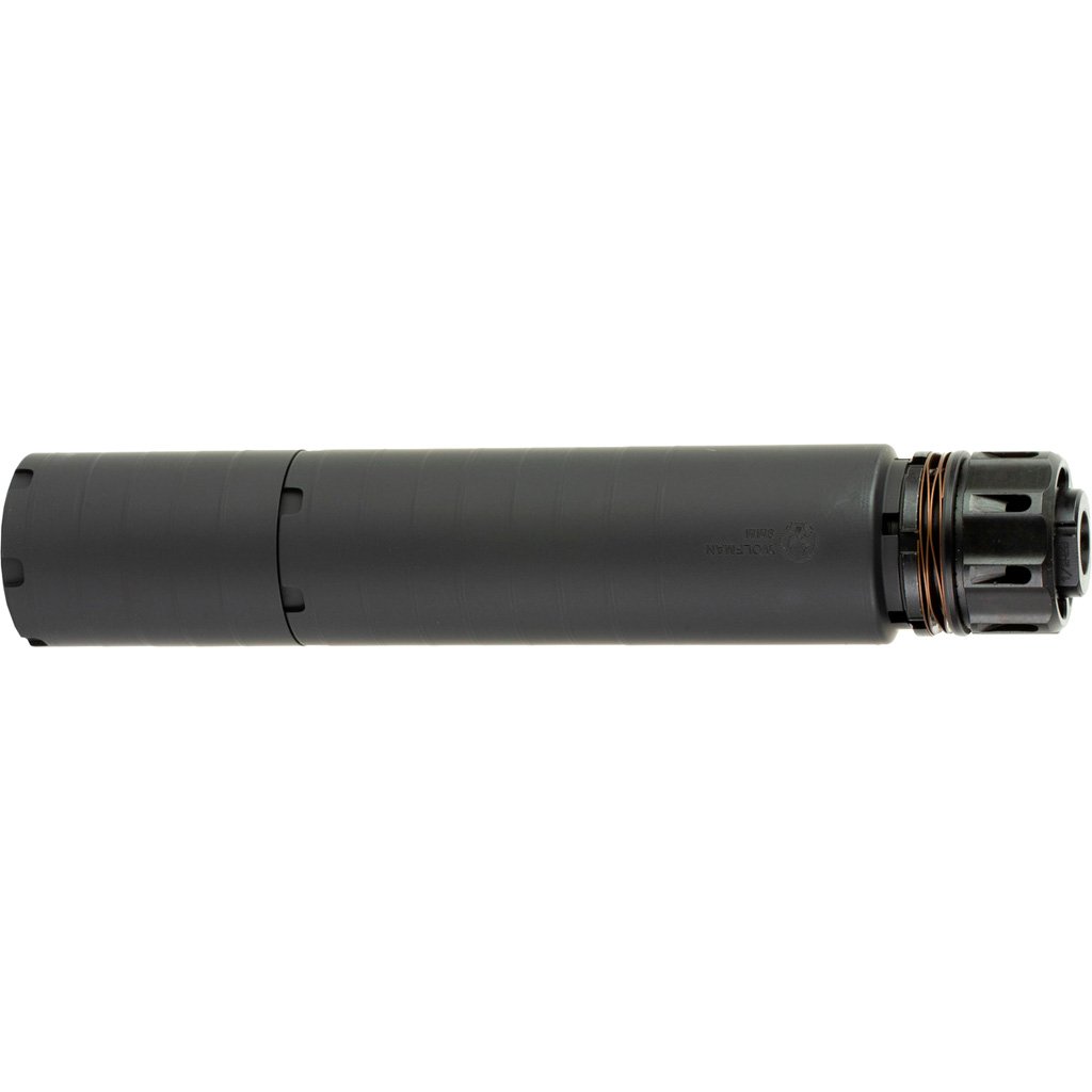 Dead Air Wolfman KMQD Suppressor Kit 9mm w/KeyMicro ADPT & KeyMicro 1/2-28 Brake Black - Image 2