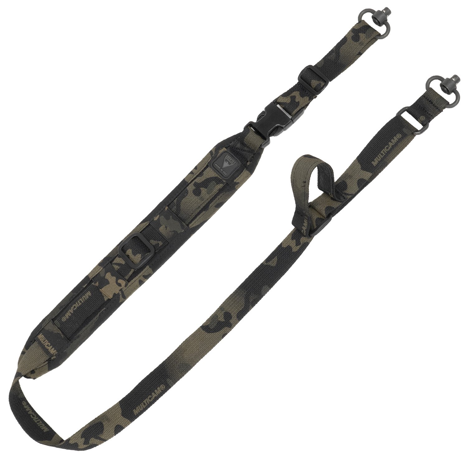 GrovTec US Inc GTSL326 QS 2-Point Sentinel Black Multi-Cam Adjustable Rifle/Shotgun