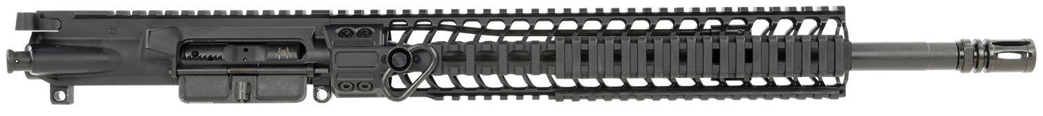Spikes Tactical  Midlength  Complete 5.56x45mm NATO 16", Black,  12" Picatinny Handguard, A2 Flash Hider