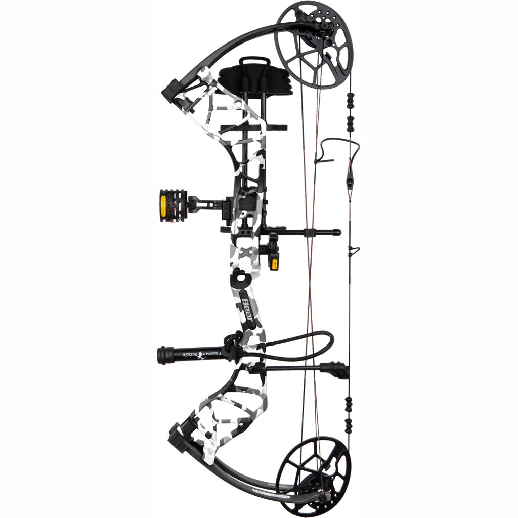 Bear Legit MAXX RTH Bow Package Fred Bear Whiteout/Black 70 lbs. LH - Image 3