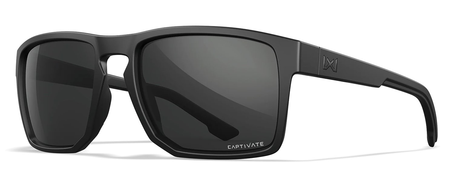 Wiley X AC6FND02 Founder  Gray Lens Polycarbonate Matte Black Frame