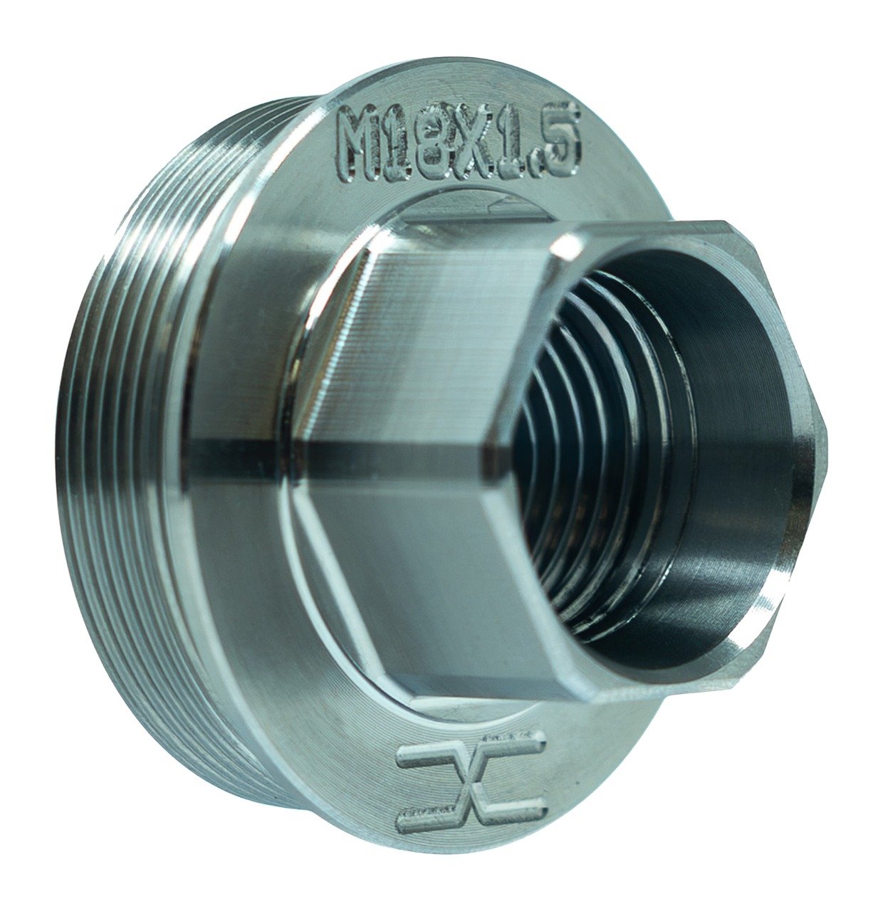 FAXON FFMDSILHUBM1802   M18X1.5 TTNM DIRCT THREAD