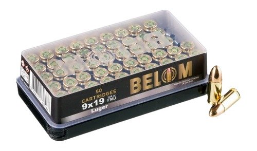 BELOM 8606110608086 9MM 124GR FMJ 50/20