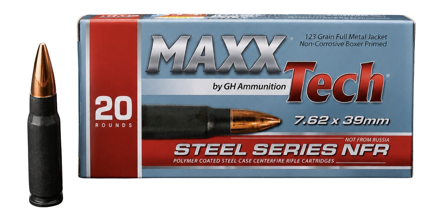 MAXXTECH PTGS762     762X39 123G FMJ STEEL   20/30