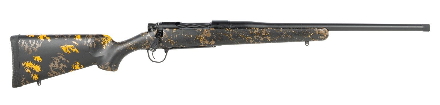 Christensen Arms 8010136000 Mesa FFT Buckmasters Full Size 7mm-08 Rem 20" Black Cerakote Match Grade Threaded Barrel, Black Cerakote Stainless Steel Drilled & Tapped Receiver, Black w/Orange Sporter F