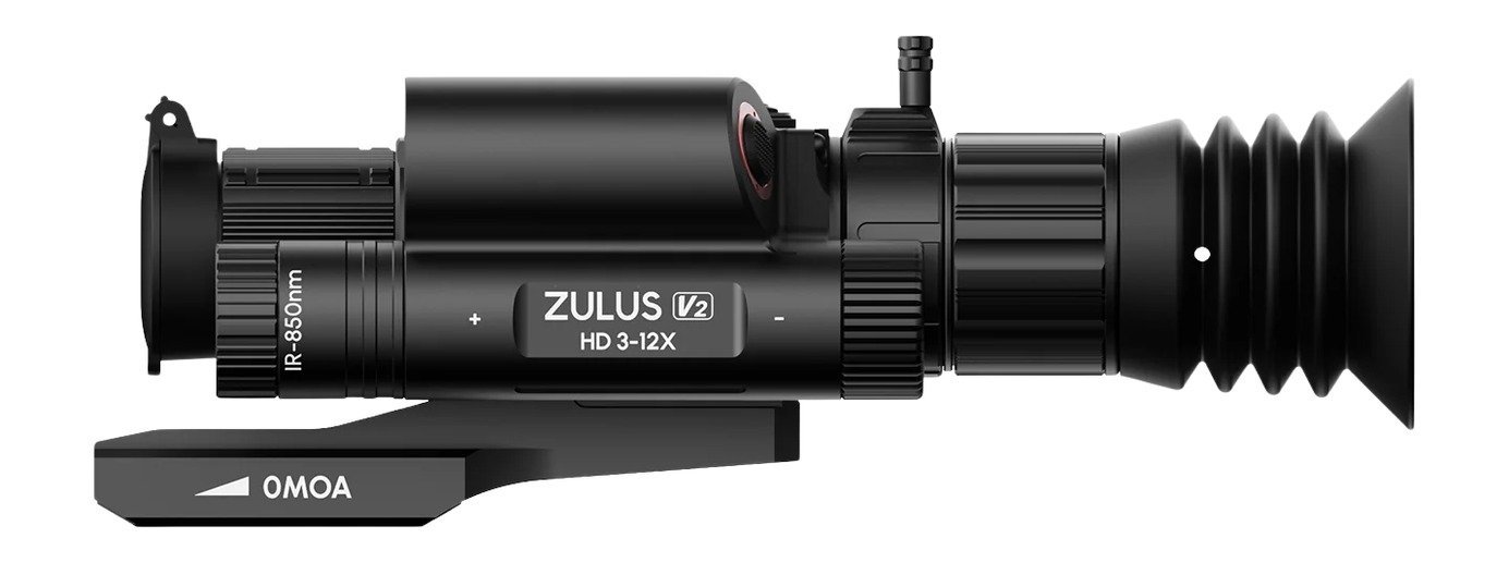 DNT ZHD312RV2 ZULUS HD 3-12X V2  D/N W/LSR RF