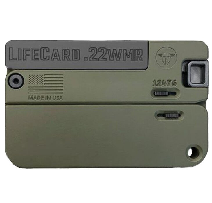 TBZR Lifecard 22WMR Aluminum OD Green