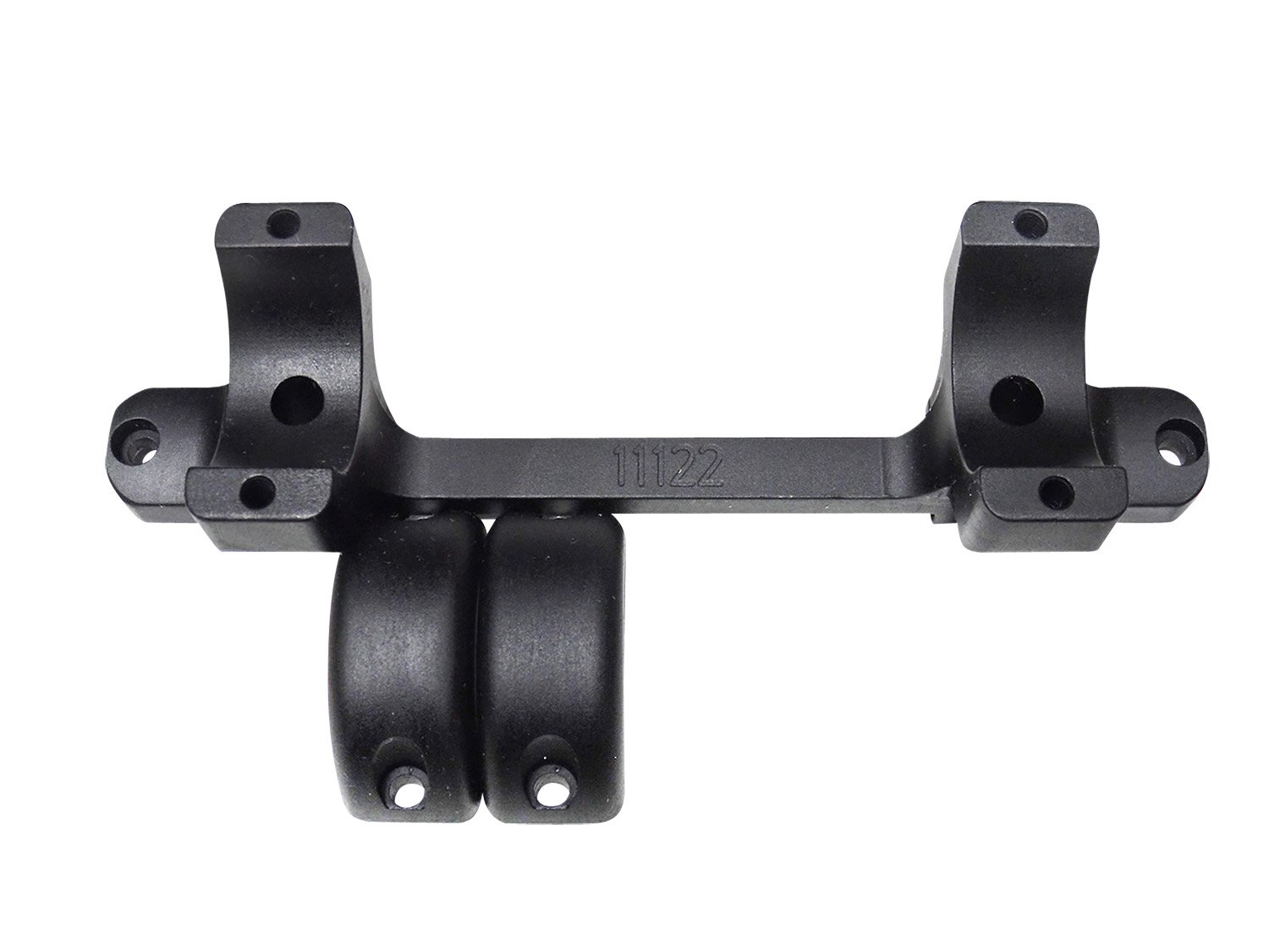 DNZ 11121 Game Reaper Scope Mount/Ring Combo Matte Black 1" Tube Fits TCA Venture/Compass Short Action Rifle, Medium Rings