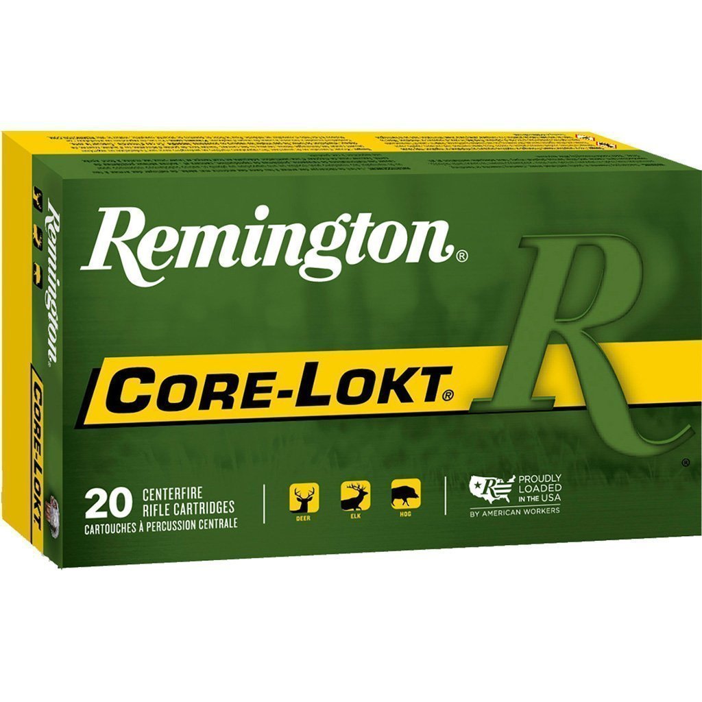 Remington Core-Lokt Centerfire Rifle Ammo 338 Win. Mag. 250 gr. Core-Lokt PSP 20 rd.