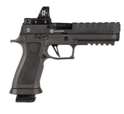 P320 MAX Custom 9MM 5" Grey w/optic 21rd