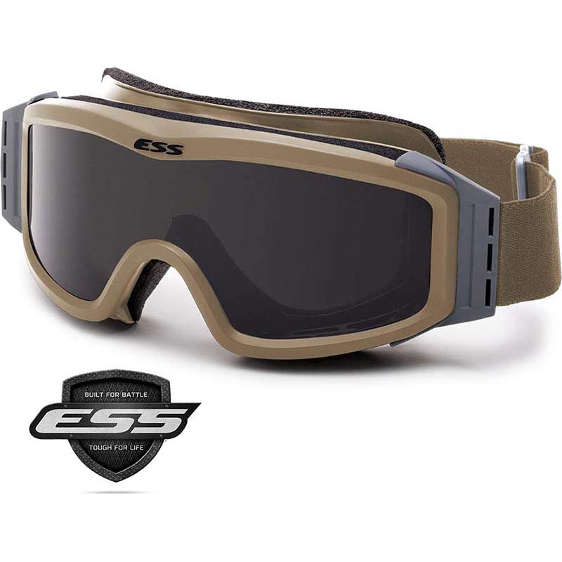 Profile NVG 2.8mm Clear and Smoke Gray Lens with Terrain Tan Frame