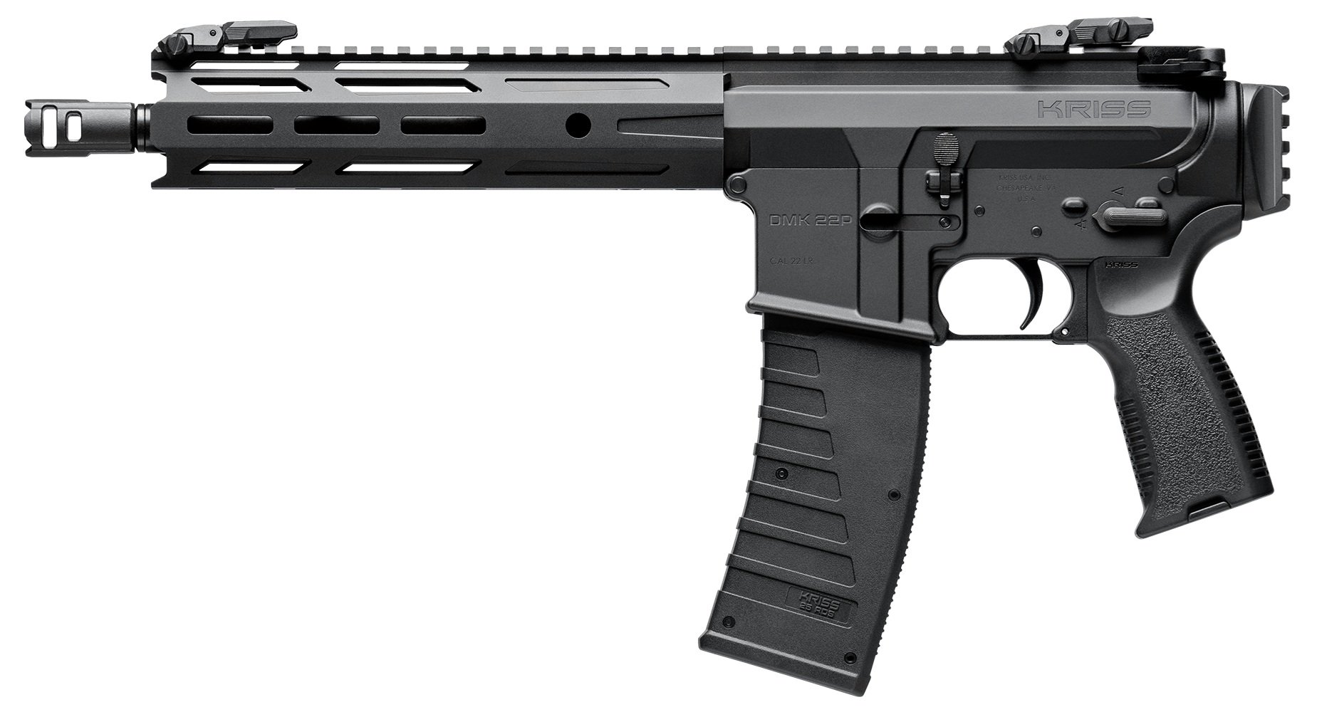 KRISS USA DMK22P 22LR 10.5" BLK 25+1 TB