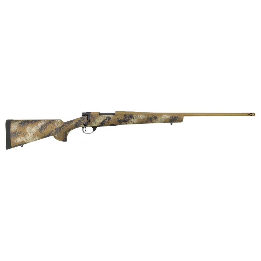Howa M1500 Fence Line Rifle 6.5 Creedmoor 5rd Capacity 22" Threaded Barrel Scorched Earth Camo Stock