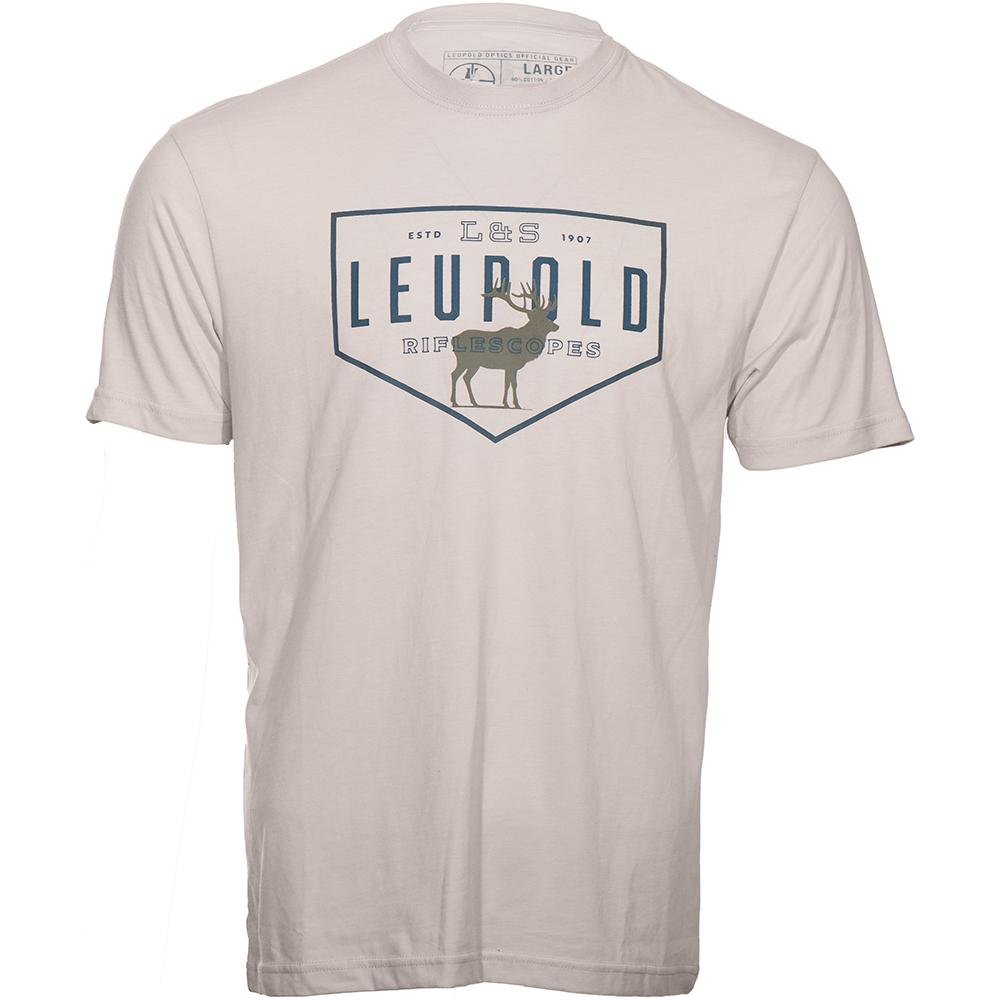 Leupold Bull Elk Short Sleeve Shirt Sand 2XL