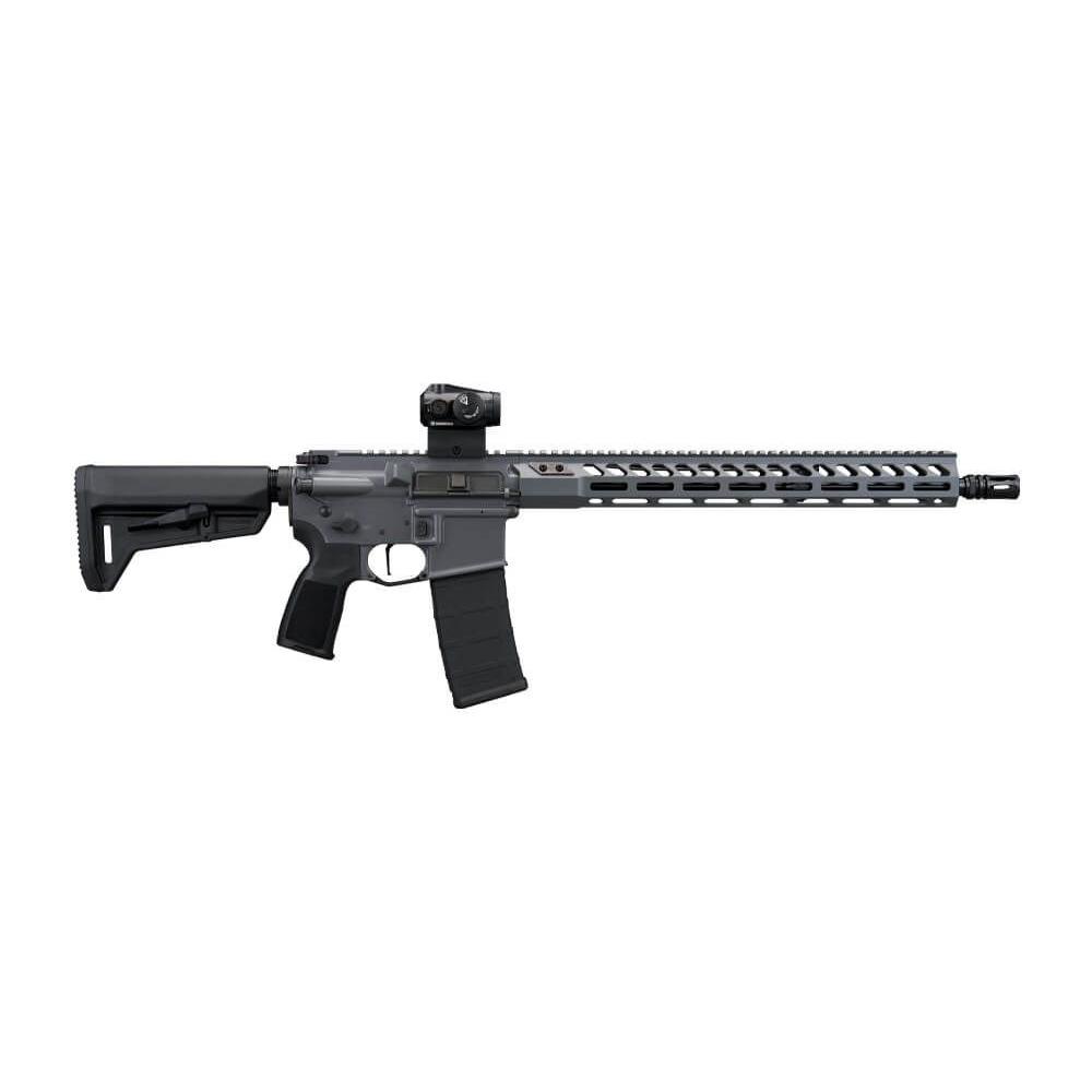 Sig Sauer  M400 Forge Concrete Gray Rifle 5.56 NATO 30rd Magazine 16" Barrel ROMEO-MSR GEN II Adjustable Stock M-LOK Handguard
