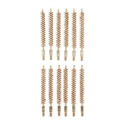 BRONZE RIFLE BORE BRUSH, 270 CALIBER, 8-32M, 12 PACK