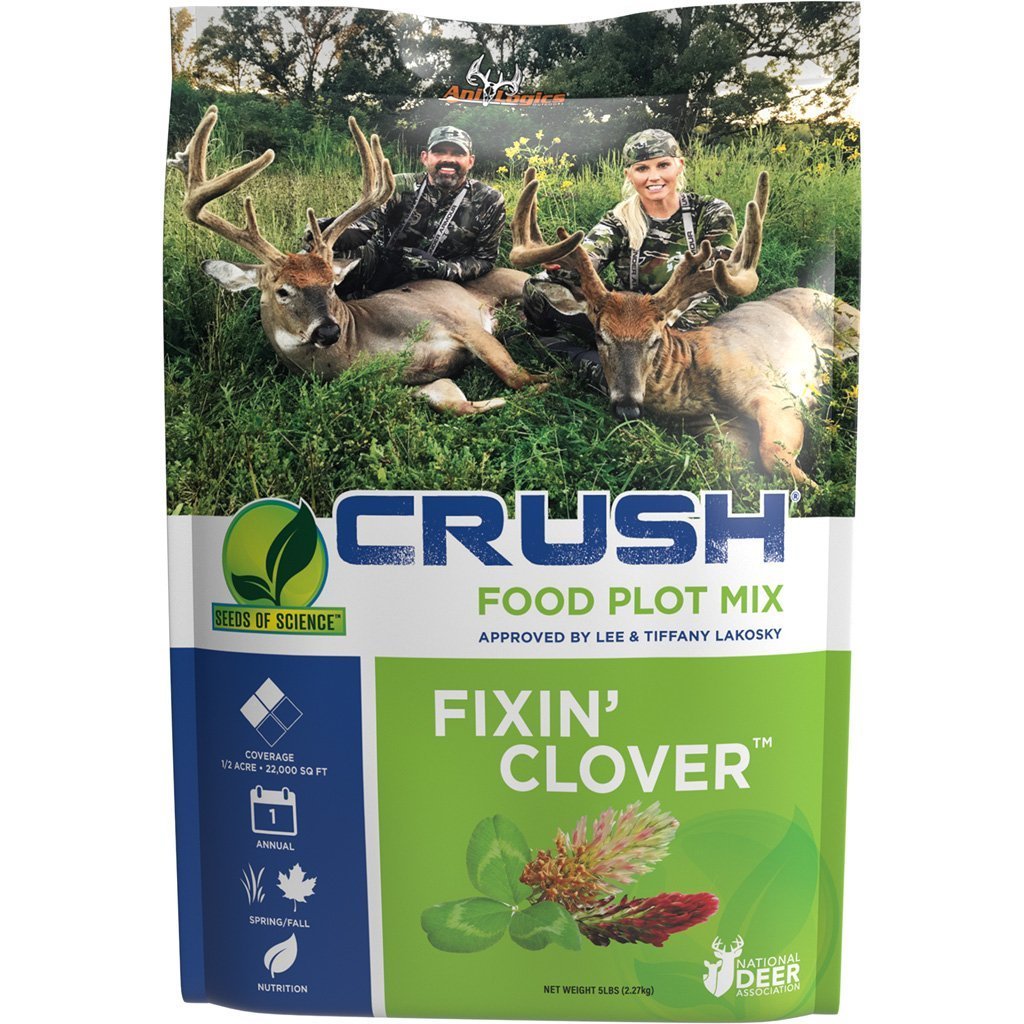 AniLogics CRUSH Fixin Clover Food Plot Seed 5 lbs.