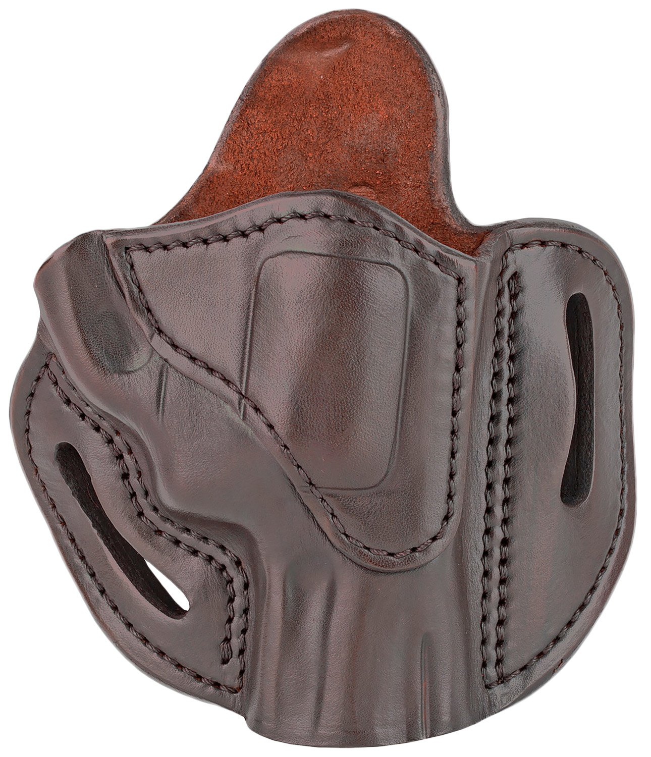 1791 Gunleather RVH2SSBRR RVH2S  OWB Size 02S Signature Brown Leather Belt Slide Fits S&W K Frame Right Hand