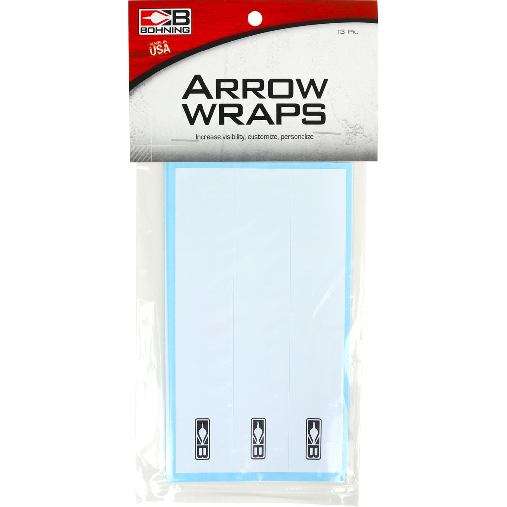 Bohning Arrow Wraps 5.5 in. Small White 13 pk.