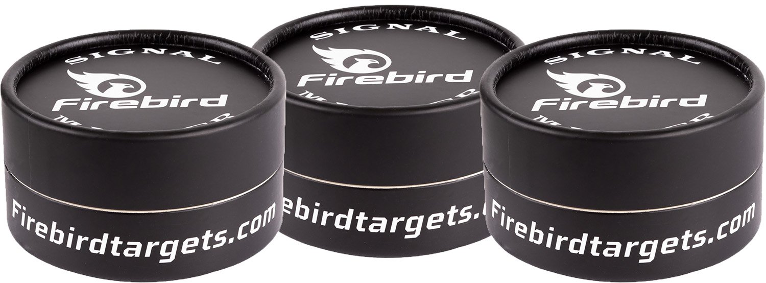 Firebird USA SMO Signal Marker  Moving Trajectory/Static Orange Universal Firearm 65mm 3 Pack