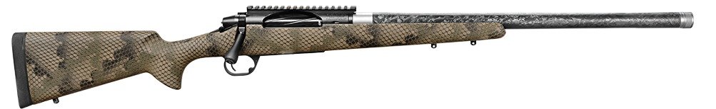 Proof Research 150863 Elevation 2.0 7mm PRC 3+1 20" Carbon Fiber Match Grade Threaded Barrel, Black Receiver w/Picatinny Rail, Tactical Flat Dark Earth Fixed Carbon Fiber Stock, Right Hand