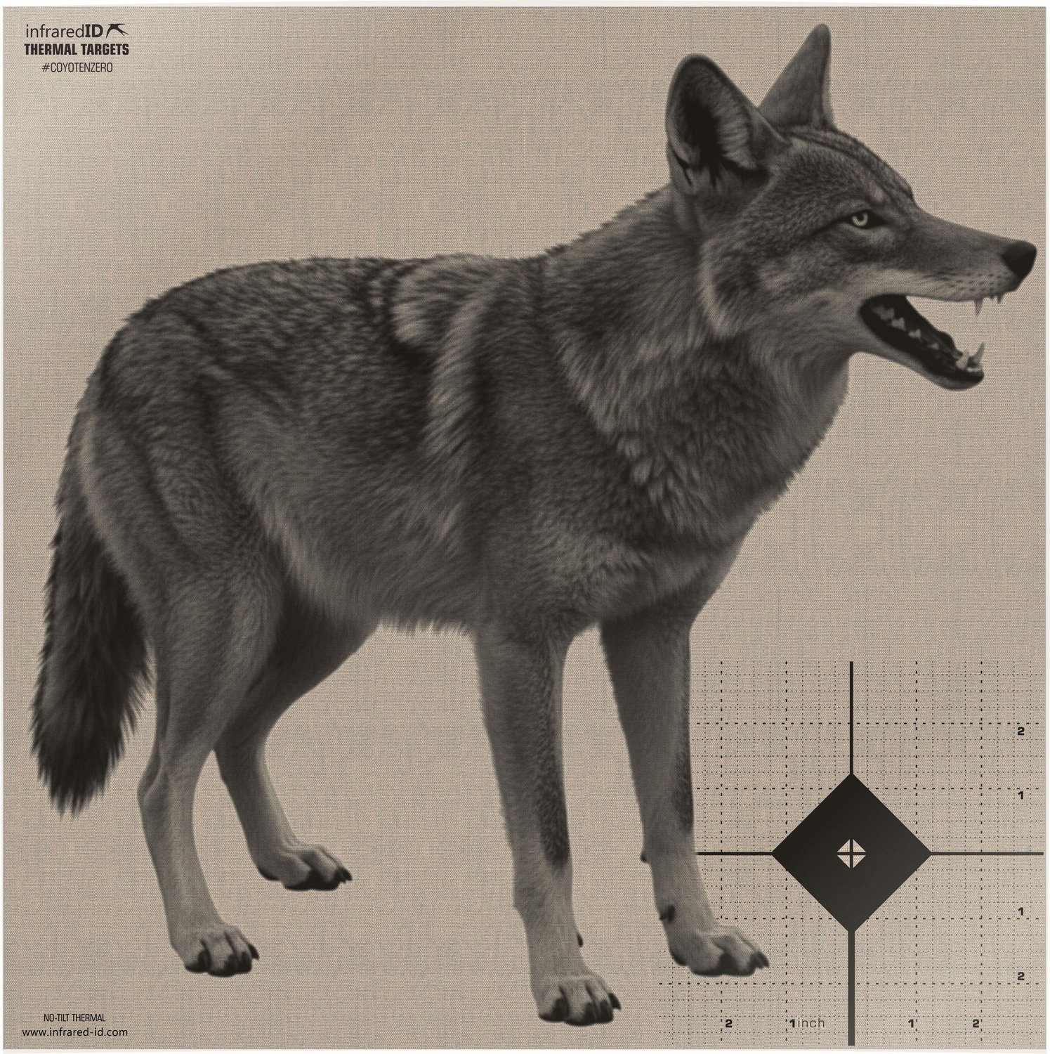 INFRARED-ID COYOTENZERO THERM TARGT COY+ZERO  1+50