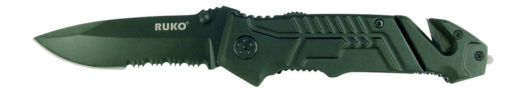 RUKO RUK0144S        440A 3-1/4"BLK RUBBER FOLDING