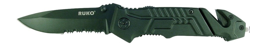 RUKO RUK0144S-CS     440A 3-1/4"BLK RUBBER FOLDING